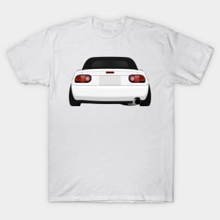 Miata rear White T-Shirt